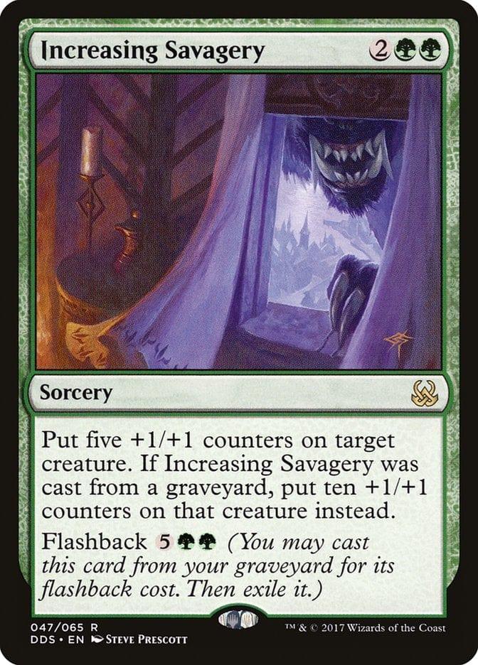Increasing Savagery [Duel Decks: Mind vs. Might] - La Boîte Mystère ( The Mystery Box)