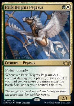Park Heights Pegasus (Promo Pack) [Streets of New Capenna Promos] - La Boîte Mystère ( The Mystery Box)