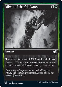 Might of the Old Ways [Innistrad: Double Feature] - La Boîte Mystère ( The Mystery Box)