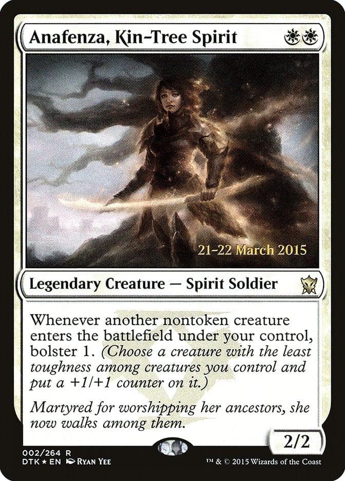 Anafenza, Kin-Tree Spirit [Dragons of Tarkir Prerelease Promos] - La Boîte Mystère ( The Mystery Box)