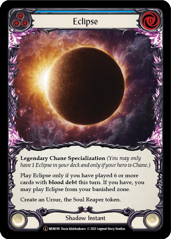 Eclipse [U-MON190-RF] Unlimited Rainbow Foil - La Boîte Mystère ( The Mystery Box)