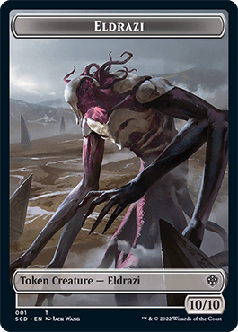 Eldrazi // Soldier Double-Sided Token [Starter Commander Decks] - La Boîte Mystère ( The Mystery Box)
