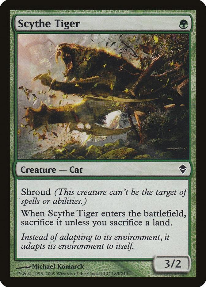 Scythe Tiger [Zendikar] - La Boîte Mystère ( The Mystery Box)