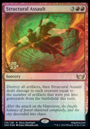 Structural Assault [Streets of New Capenna Prerelease Promos] - La Boîte Mystère ( The Mystery Box)