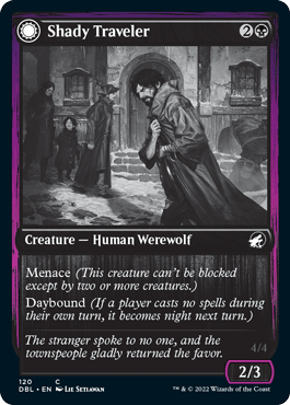 Shady Traveler // Stalking Predator [Innistrad: Double Feature] - La Boîte Mystère ( The Mystery Box)