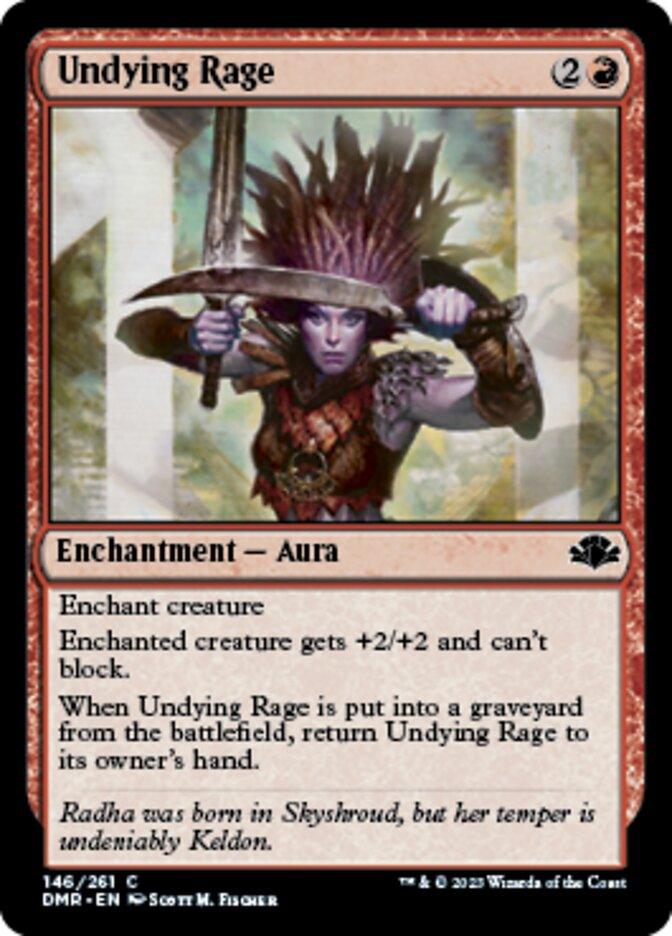 Undying Rage [Dominaria Remastered] - La Boîte Mystère ( The Mystery Box)