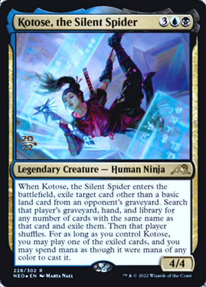 Kotose, the Silent Spider [Kamigawa: Neon Dynasty Prerelease Promos] - La Boîte Mystère ( The Mystery Box)