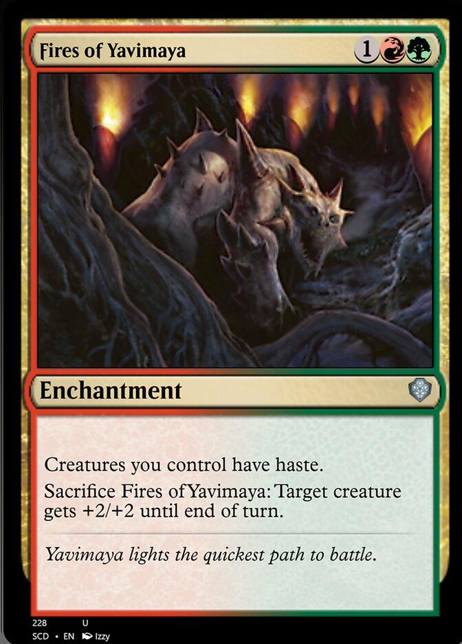 Fires of Yavimaya [Starter Commander Decks] - La Boîte Mystère ( The Mystery Box)