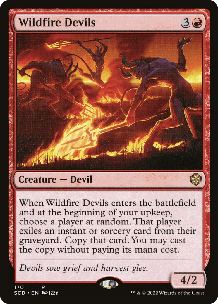 Wildfire Devils [Starter Commander Decks] - La Boîte Mystère ( The Mystery Box)