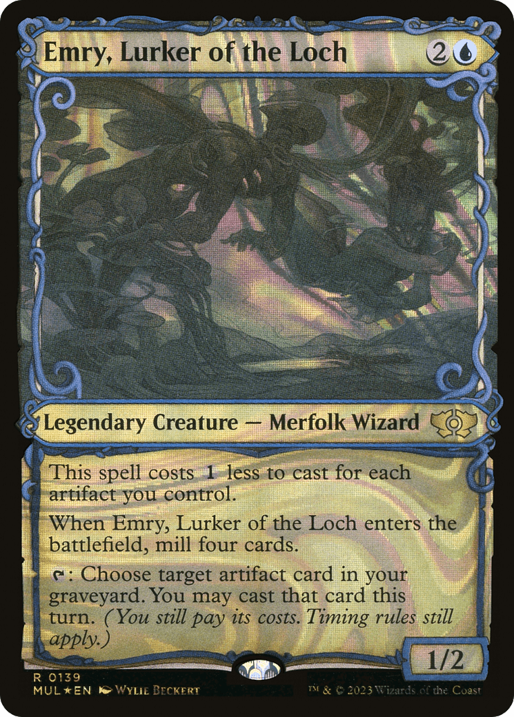 Emry, Lurker of the Loch (Halo Foil) [Multiverse Legends] - La Boîte Mystère ( The Mystery Box)