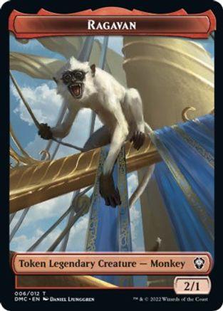 Ragavan // Treasure Double-sided Token [Dominaria United Commander Tokens] - La Boîte Mystère ( The Mystery Box)