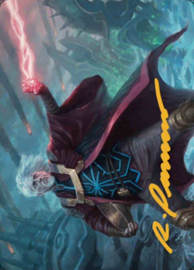 Urza, Lord Protector Art Card (Gold-Stamped Signature) [The Brothers' War Art Series] - La Boîte Mystère ( The Mystery Box)