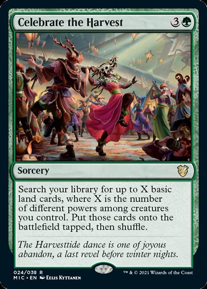 Celebrate the Harvest [Innistrad: Midnight Hunt Commander] - La Boîte Mystère ( The Mystery Box)