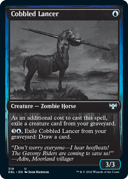 Cobbled Lancer [Innistrad: Double Feature] - La Boîte Mystère ( The Mystery Box)