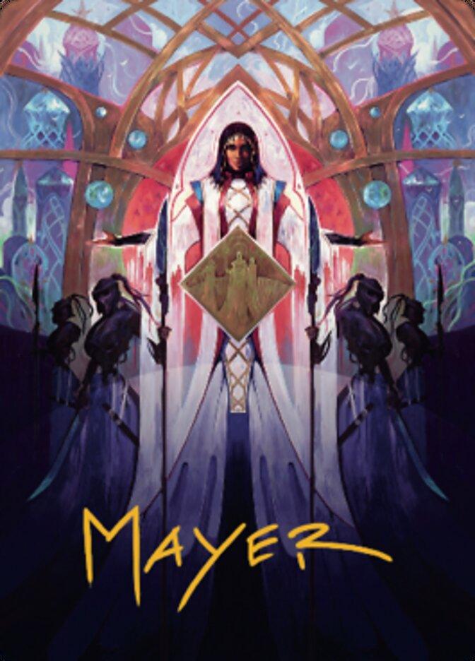 Kayla's Command Art Card (Gold-Stamped Signature) [The Brothers' War Art Series] - La Boîte Mystère ( The Mystery Box)