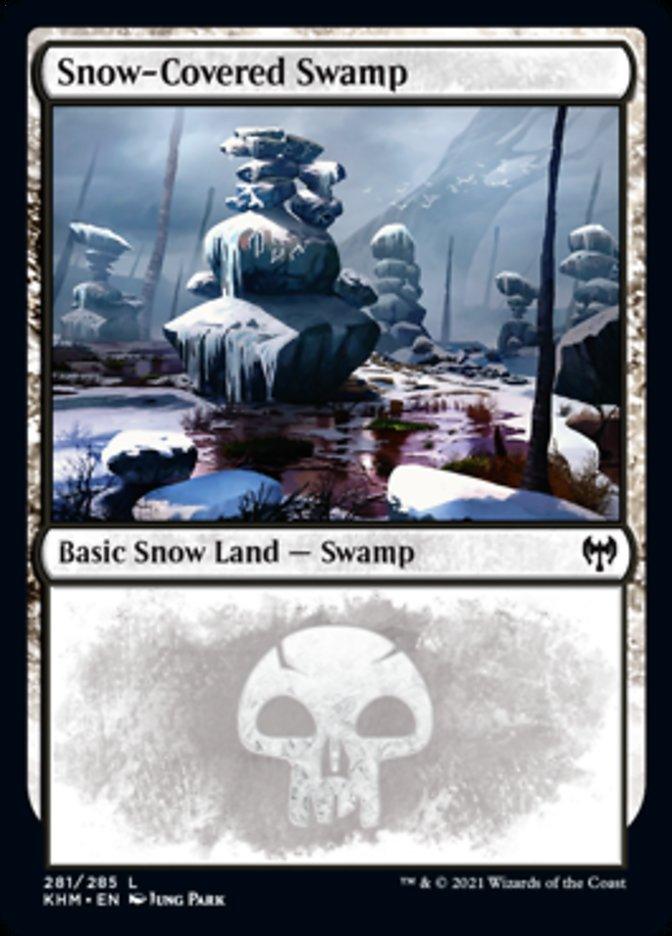 Snow-Covered Swamp (281) [Kaldheim] - La Boîte Mystère ( The Mystery Box)