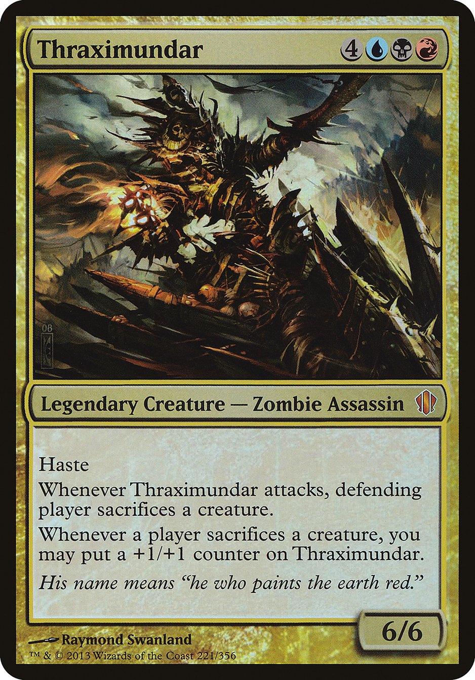 Thraximundar (Oversized) [Commander 2013 Oversized] - La Boîte Mystère ( The Mystery Box)