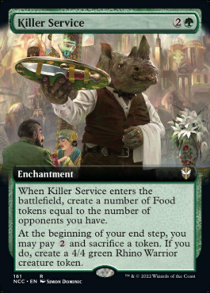 Killer Service (Extended Art) [Streets of New Capenna Commander] - La Boîte Mystère ( The Mystery Box)