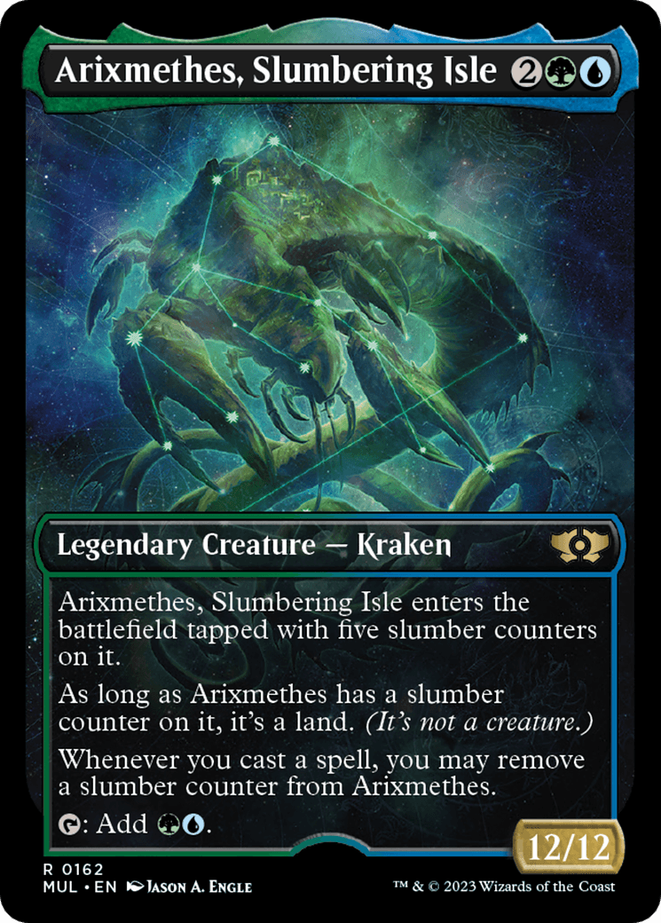 Arixmethes, Slumbering Isle (Halo Foil) [Multiverse Legends] - La Boîte Mystère ( The Mystery Box)