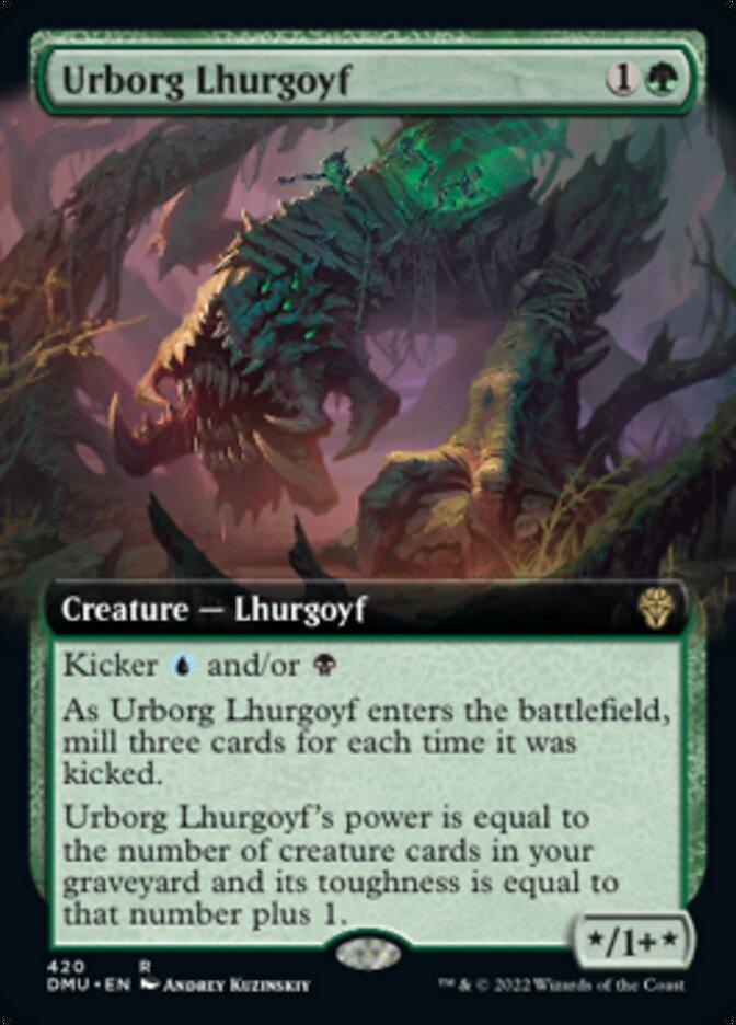 Urborg Lhurgoyf (Extended Art) [Dominaria United] - La Boîte Mystère ( The Mystery Box)