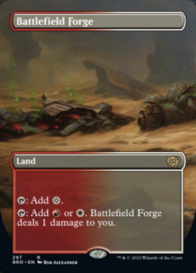 Battlefield Forge (Borderless Alternate Art) [The Brothers' War] - La Boîte Mystère ( The Mystery Box)