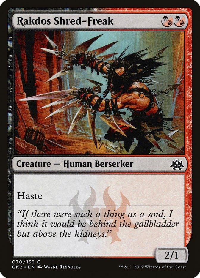 Rakdos Shred-Freak [Ravnica Allegiance Guild Kit] - La Boîte Mystère ( The Mystery Box)