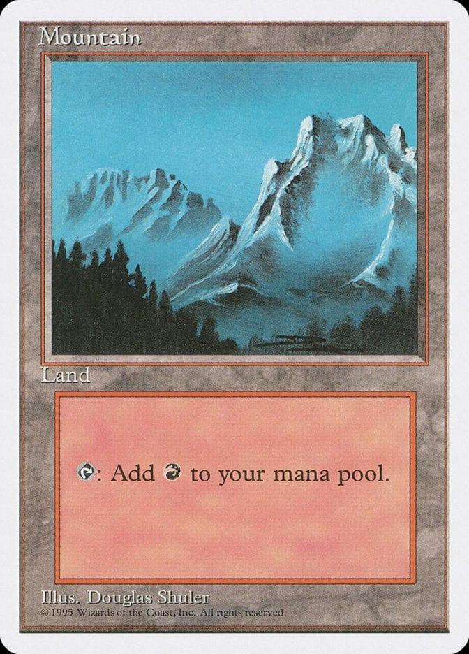 Mountain (374) [Fourth Edition] - La Boîte Mystère ( The Mystery Box)