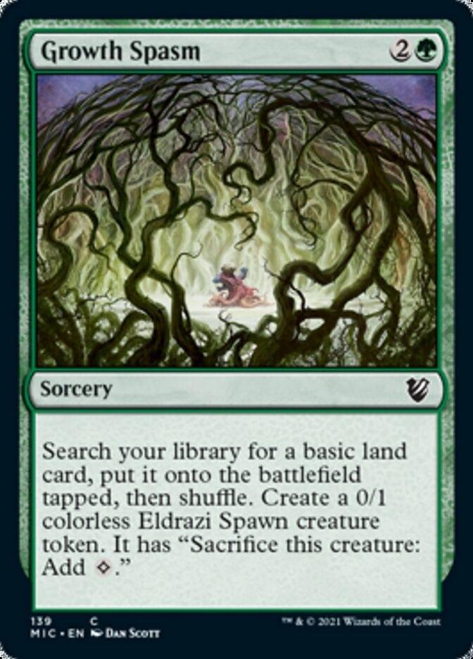 Growth Spasm [Innistrad: Midnight Hunt Commander] - La Boîte Mystère ( The Mystery Box)