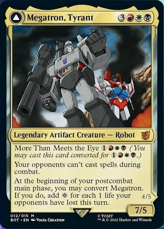 Megatron, Tyrant // Megatron, Destructive Force [Universes Beyond: Transformers] - La Boîte Mystère ( The Mystery Box)