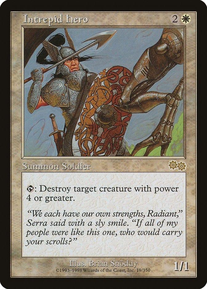 Intrepid Hero [Urza's Saga] - La Boîte Mystère ( The Mystery Box)