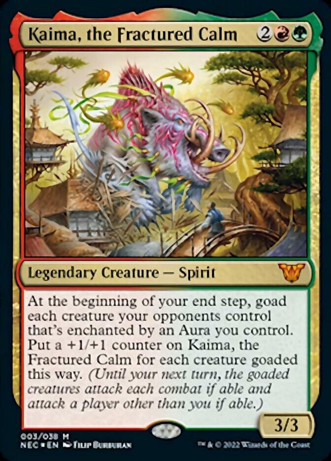 Kaima, the Fractured Calm [Kamigawa: Neon Dynasty Commander] - La Boîte Mystère ( The Mystery Box)
