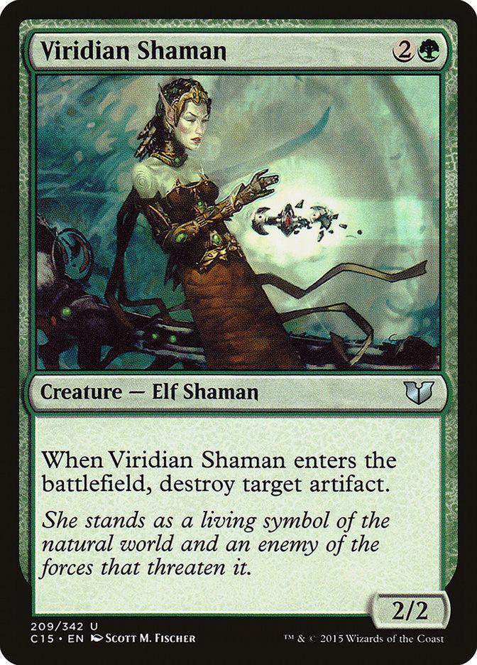 Viridian Shaman [Commander 2015] - La Boîte Mystère ( The Mystery Box)