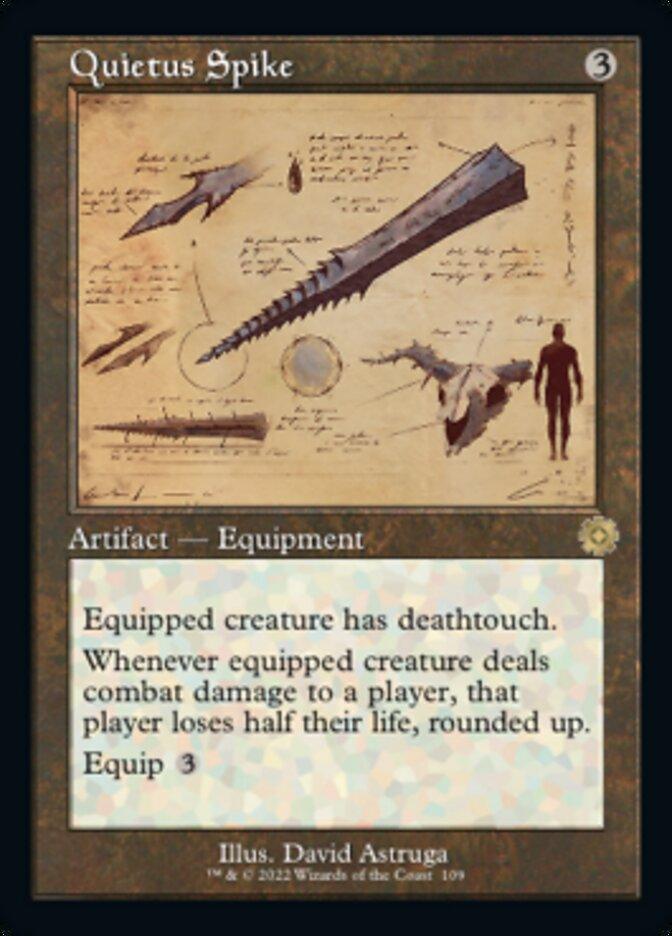 Quietus Spike (Retro Schematic) [The Brothers' War Retro Artifacts] - La Boîte Mystère ( The Mystery Box)