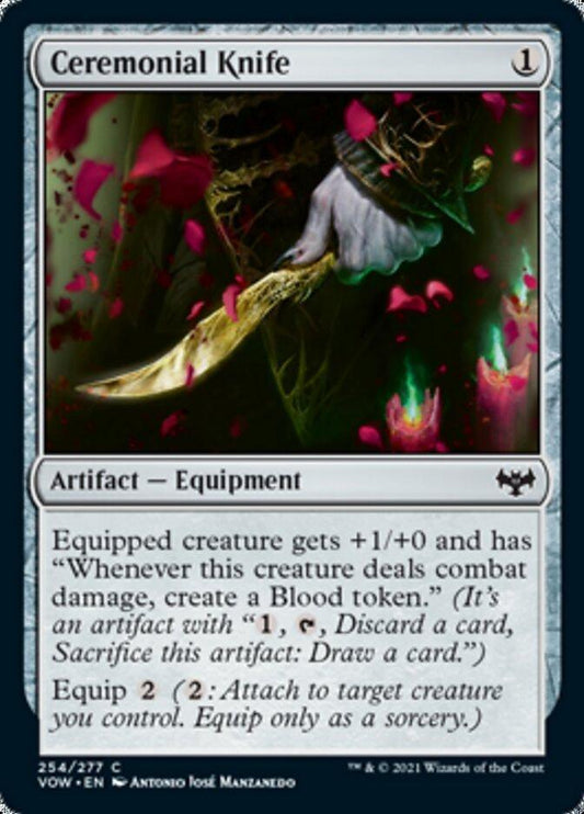 Ceremonial Knife [Innistrad: Crimson Vow] - La Boîte Mystère ( The Mystery Box)