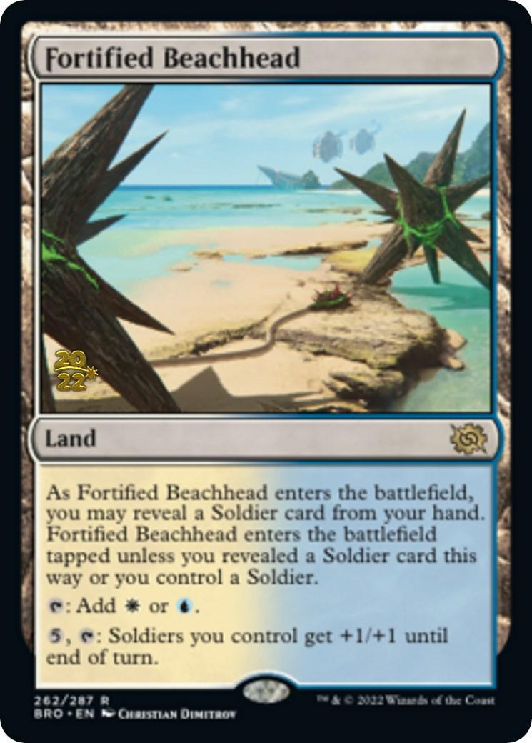 Fortified Beachhead [The Brothers' War: Prerelease Promos] - La Boîte Mystère ( The Mystery Box)