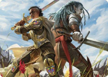 Join Forces Art Card [Dominaria United Art Series] - La Boîte Mystère ( The Mystery Box)