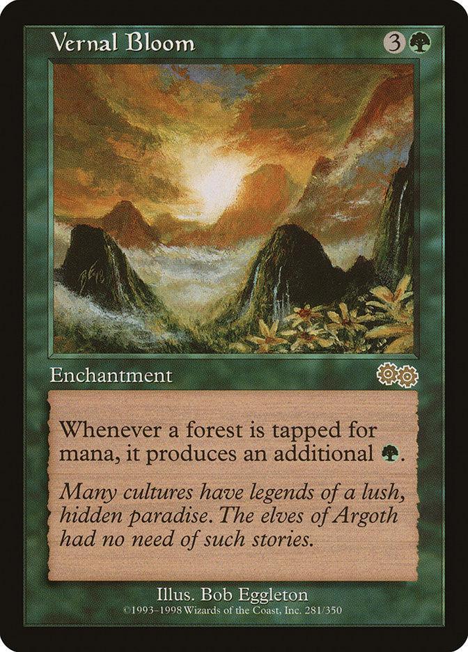 Vernal Bloom [Urza's Saga] - La Boîte Mystère ( The Mystery Box)