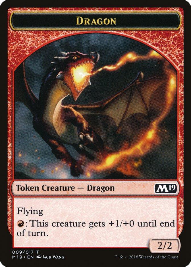Dragon (009/017) [Core Set 2019 Tokens] - La Boîte Mystère ( The Mystery Box)