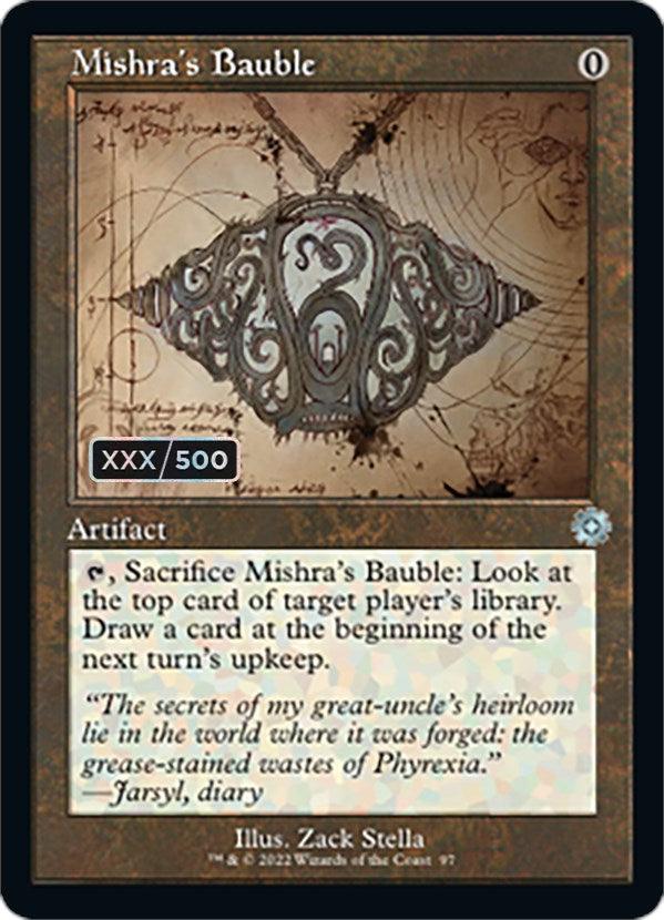 Mishra's Bauble (Retro Schematic) (Serial Numbered) [The Brothers' War Retro Artifacts] - La Boîte Mystère ( The Mystery Box)