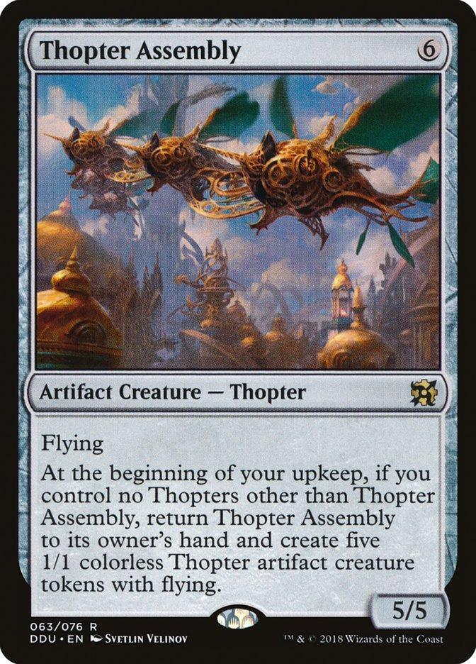 Thopter Assembly [Duel Decks: Elves vs. Inventors] - La Boîte Mystère ( The Mystery Box)