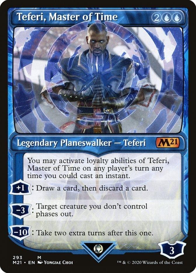 Teferi, Master of Time (Showcase) [Core Set 2021] - La Boîte Mystère ( The Mystery Box)
