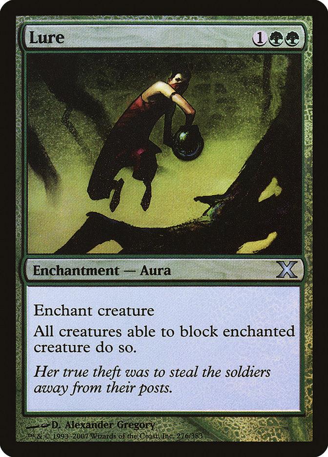 Lure (Premium Foil) [Tenth Edition] - La Boîte Mystère ( The Mystery Box)