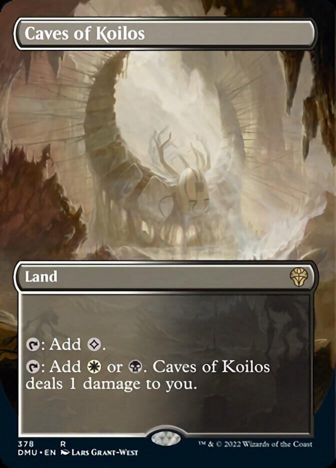 Caves of Koilos (Borderless Alternate Art) [Dominaria United] - La Boîte Mystère ( The Mystery Box)