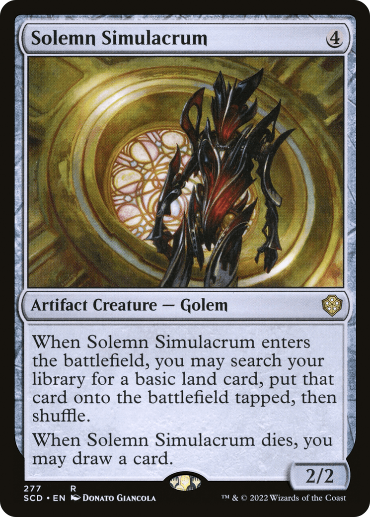 Solemn Simulacrum [Starter Commander Decks] - La Boîte Mystère ( The Mystery Box)