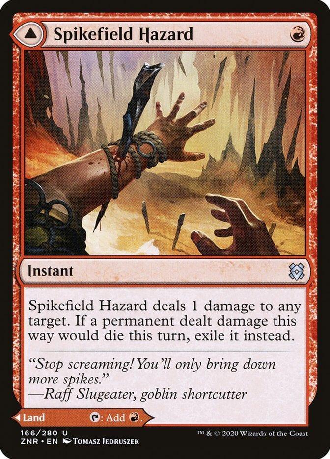 Spikefield Hazard // Spikefield Cave [Zendikar Rising] - La Boîte Mystère ( The Mystery Box)