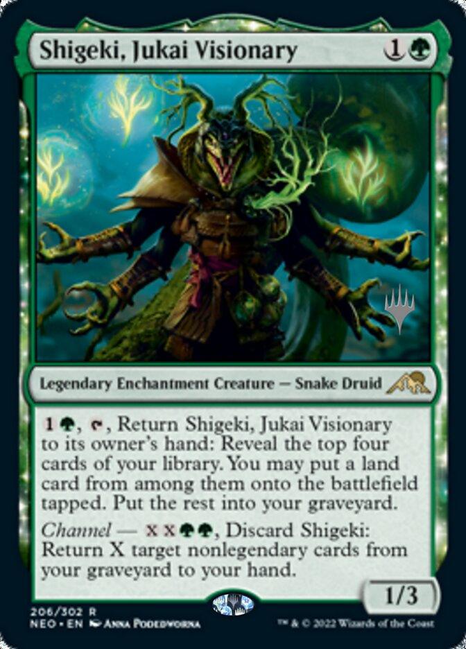 Shigeki, Jukai Visionary (Promo Pack) [Kamigawa: Neon Dynasty Promos] - La Boîte Mystère ( The Mystery Box)