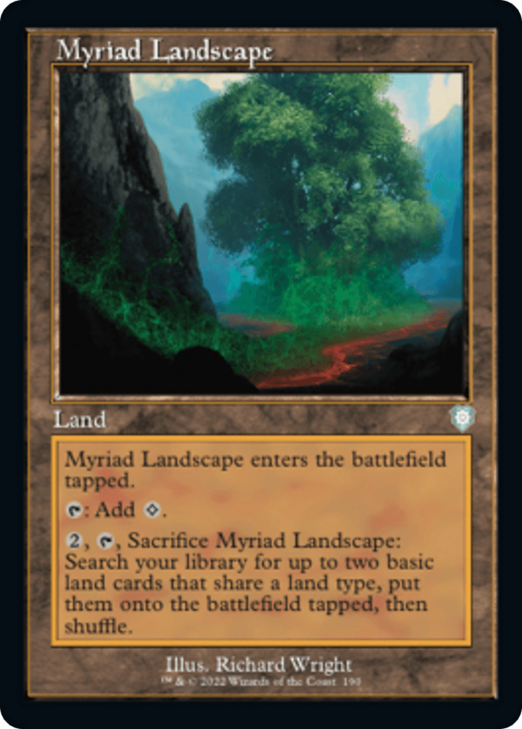 Myriad Landscape (Retro) [The Brothers' War Commander] - La Boîte Mystère ( The Mystery Box)