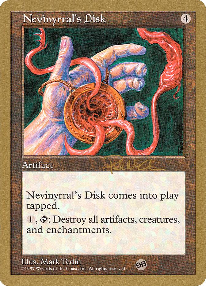 Nevinyrral's Disk (Paul McCabe) (SB) [World Championship Decks 1997] - La Boîte Mystère ( The Mystery Box)