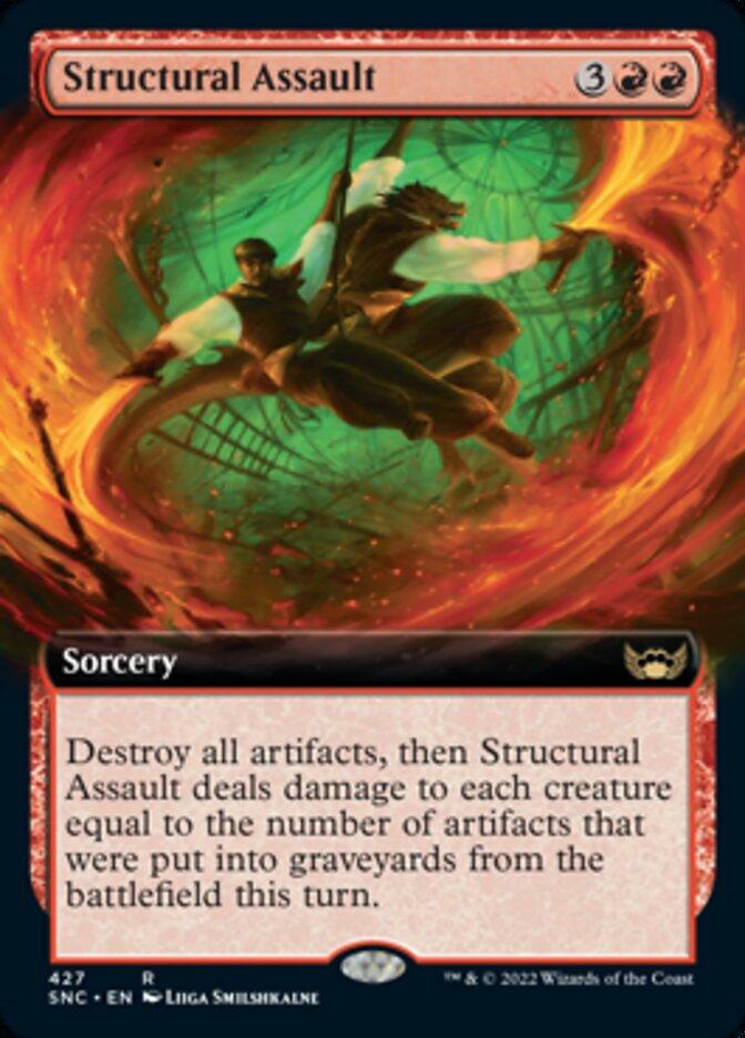Structural Assault (Extended Art) [Streets of New Capenna] - La Boîte Mystère ( The Mystery Box)