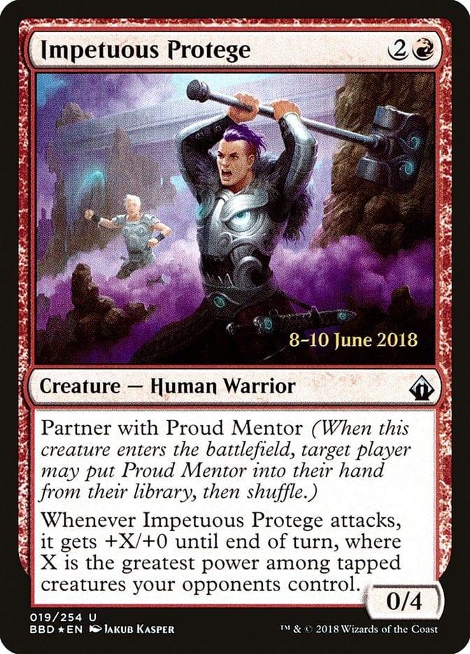 Impetuous Protege [Battlebond Prerelease Promos] - La Boîte Mystère ( The Mystery Box)